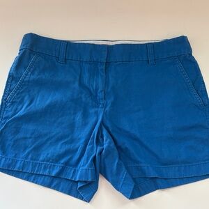 J. Crew Vibrant Blue Women's Bermudas